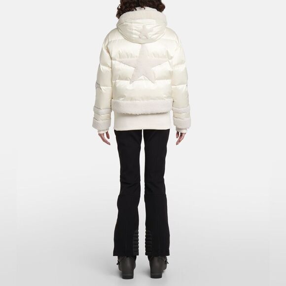 BOGNER Mia shearling-trimmed down ski jacket Women’s US 4 - Picture 3 of 16